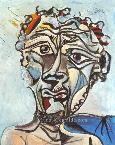 Tete d Man 3 1971 cubist Pablo Picasso Ölgemälde